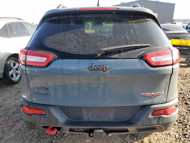 1C4PJMBS8FW705801 - 2015 JEEP CHEROKEE TRAILHAWK GRAY photo 6
