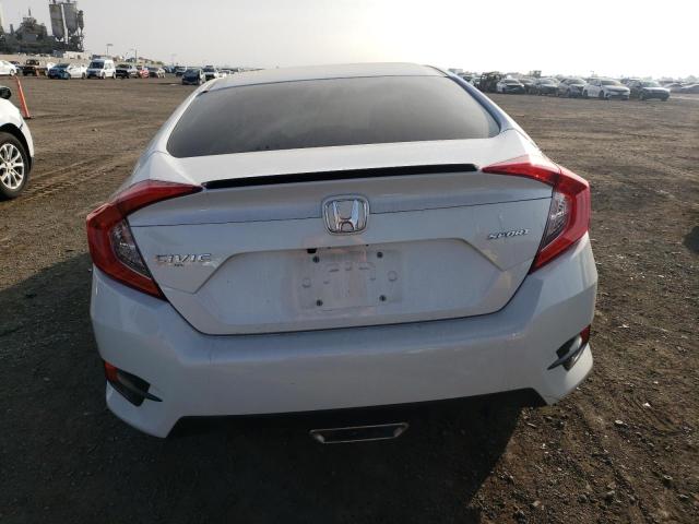 2HGFC2F88MH524557 - 2021 HONDA CIVIC SPORT WHITE photo 6