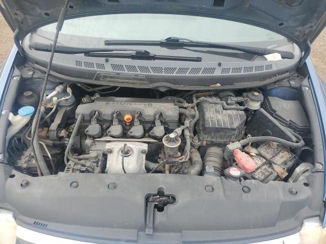1HGFA16588L016202 - 2008 HONDA CIVIC LX BLUE photo 11