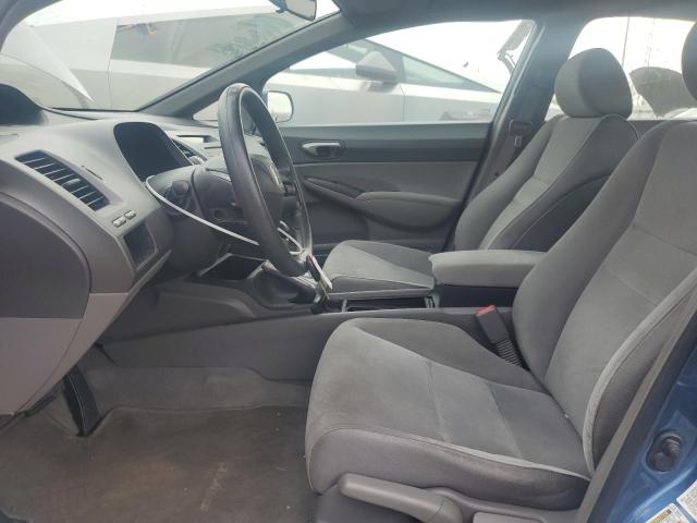1HGFA16588L016202 - 2008 HONDA CIVIC LX BLUE photo 7