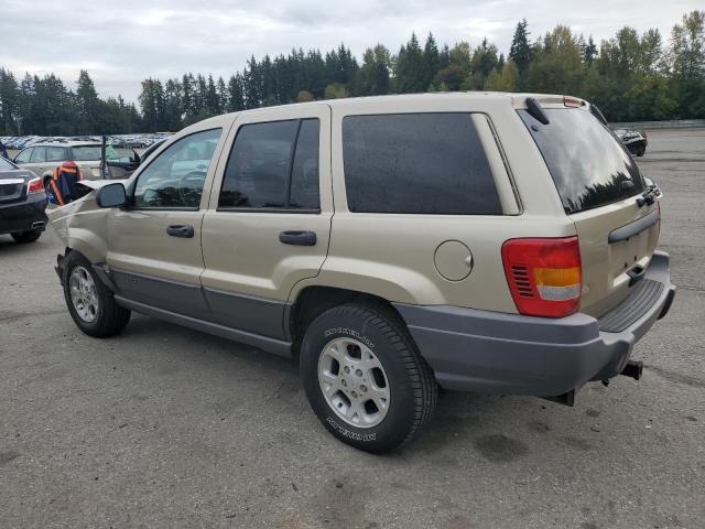 1J4GW48S51C595710 - 2001 JEEP GRAND CHER LAREDO ოქროსფერი ფოტო 2