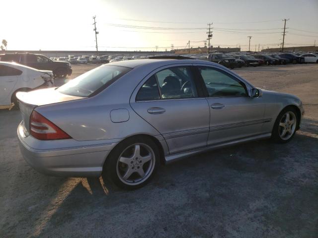 WDBRF52H87F876908 - 2007 MERCEDES-BENZ C 230 SILVER photo 3