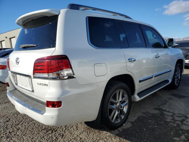 JTJHY7AX5D4122610 - 2013 LEXUS LX 570 WHITE photo 3