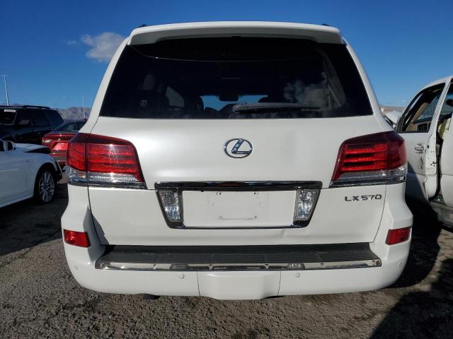 JTJHY7AX5D4122610 - 2013 LEXUS LX 570 WHITE photo 6