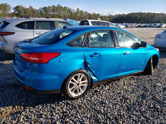 1FADP3F29FL332992 - 2015 FORD FOCUS SE TURQUOISE photo 3