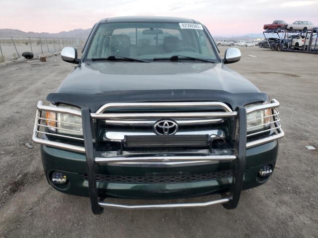 5TBRN34163S364897 - 2003 TOYOTA TUNDRA ACCESS CAB SR5 GREEN photo 5