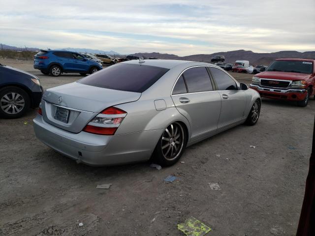 WDDNG71X77A117719 - 2007 MERCEDES-BENZ S 550 SILVER photo 3