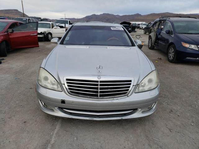 WDDNG71X77A117719 - 2007 MERCEDES-BENZ S 550 SILVER photo 5