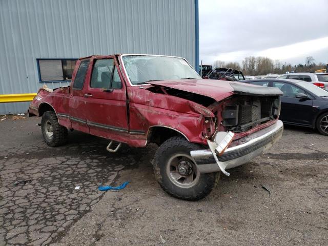 1FTEX14N7SKA77596 - 1995 FORD F150 BURGUNDY photo 4