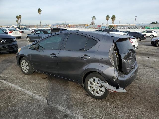 JTDKDTB39C1521576 - 2012 TOYOTA PRIUS C GRAY photo 2