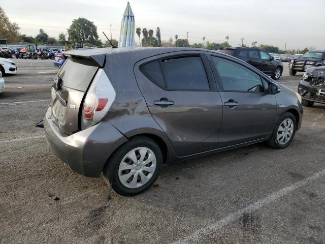 JTDKDTB39C1521576 - 2012 TOYOTA PRIUS C GRAY photo 3