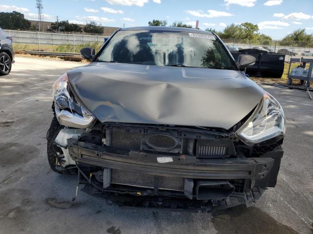 KMHTC6AE5FU229661 - 2015 HYUNDAI VELOSTER TURBO GRAY photo 5