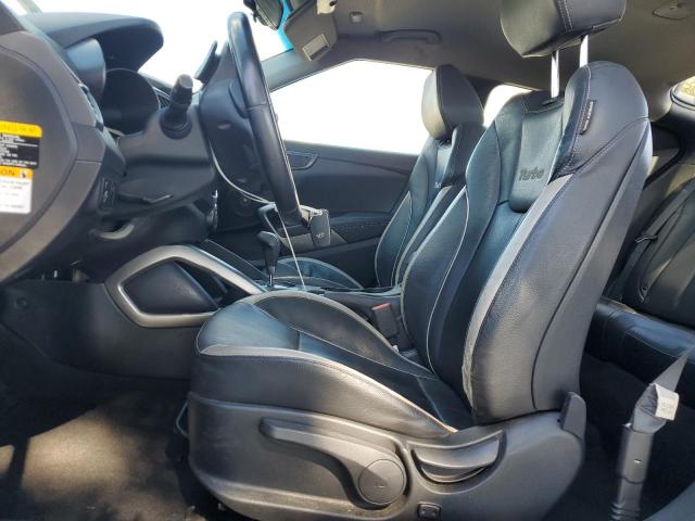 KMHTC6AE5FU229661 - 2015 HYUNDAI VELOSTER TURBO GRAY photo 7