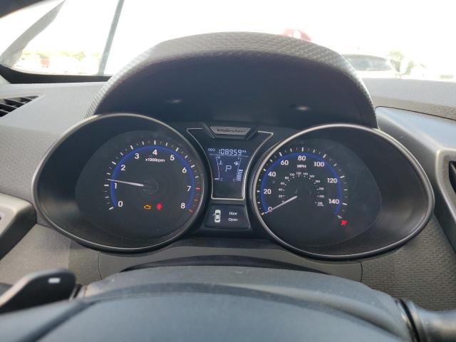 KMHTC6AE5FU229661 - 2015 HYUNDAI VELOSTER TURBO GRAY photo 9