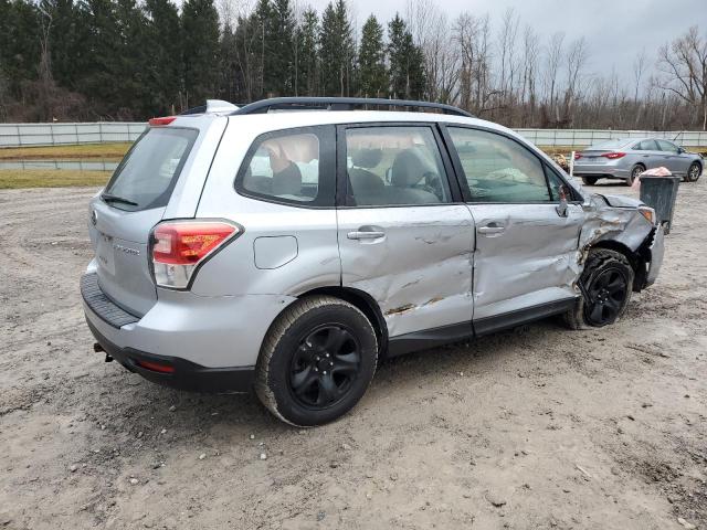 JF2SJABC6JH602313 - 2018 SUBARU FORESTER 2.5I SILVER photo 3