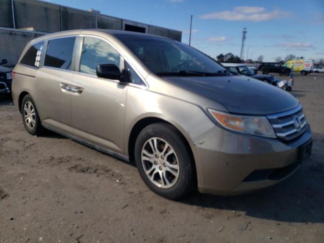 5FNRL5H4XBB079586 - 2011 HONDA ODYSSEY EX TAN photo 4