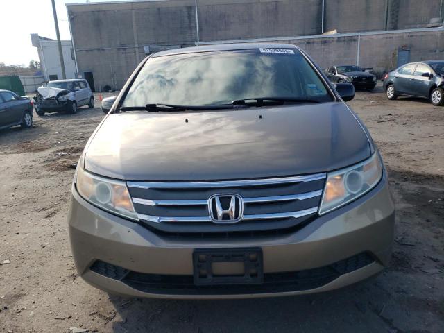 5FNRL5H4XBB079586 - 2011 HONDA ODYSSEY EX TAN photo 5