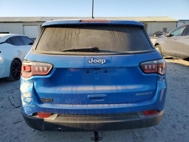 3C4NJCABXHT669086 - 2017 JEEP COMPASS SPORT BLUE photo 6