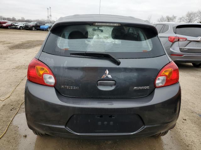 ML32A3HJXEH002628 - 2014 MITSUBISHI MIRAGE DE GRAY photo 6