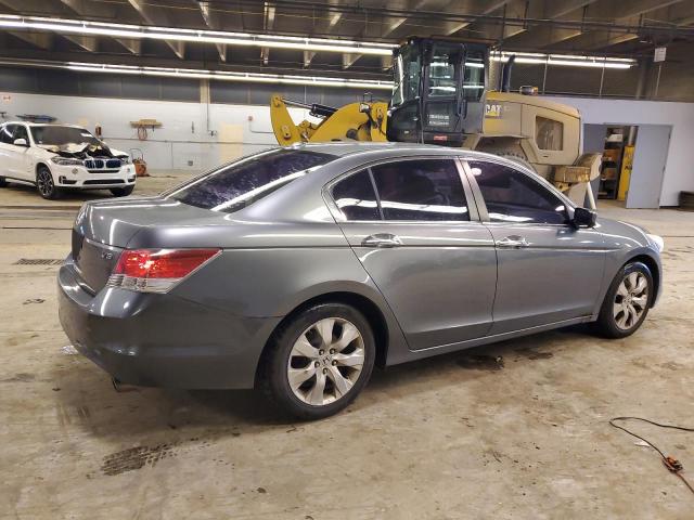 1HGCP36889A026121 - 2009 HONDA ACCORD EXL GRAY photo 3