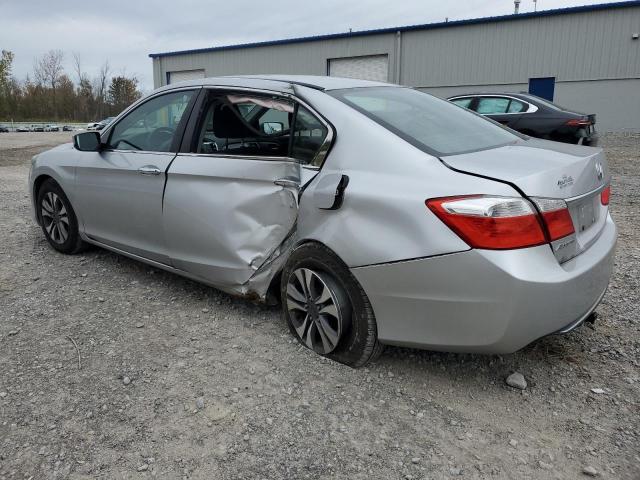 1HGCR2E37DA138301 - 2013 HONDA ACCORD LX SILVER photo 2