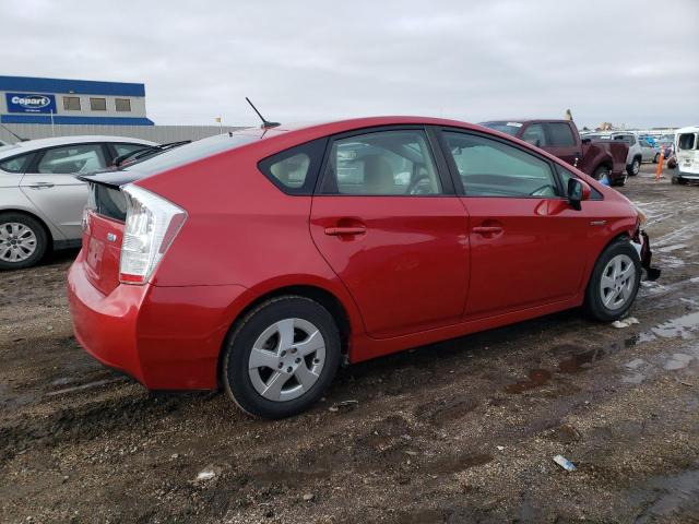 JTDKN3DU2B0281018 - 2011 TOYOTA PRIUS RED photo 3