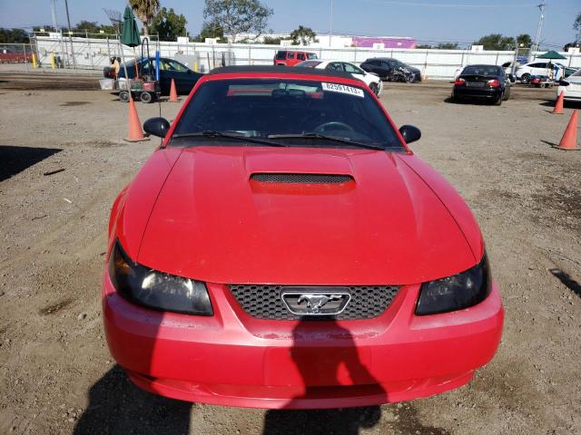 1FAFP45X02F178242 - 2011 FORD MUSTANG GT RED photo 5