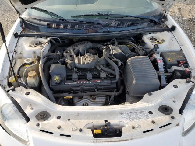 1C3EL45U11N632501 - 2001 CHRYSLER SEBRING LX WHITE photo 11