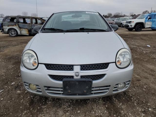 1B3ES56C15D145158 - 2005 DODGE NEON SXT SILVER photo 5