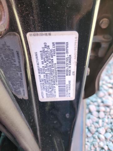 2T1KR32E53C012776 - 2003 TOYOTA COROLLA MA XR BLACK photo 14