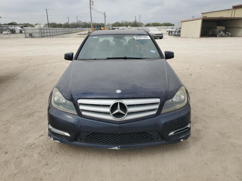 WDDGF8BB7CA621914 - 2012 MERCEDES-BENZ C 300 4MATIC BLUE photo 5