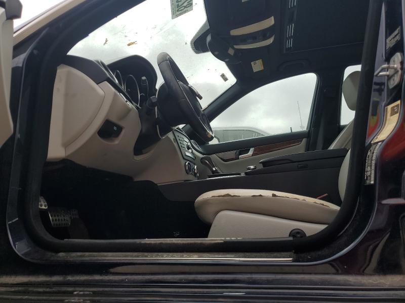 WDDGF8BB7CA621914 - 2012 MERCEDES-BENZ C 300 4MATIC BLUE photo 7