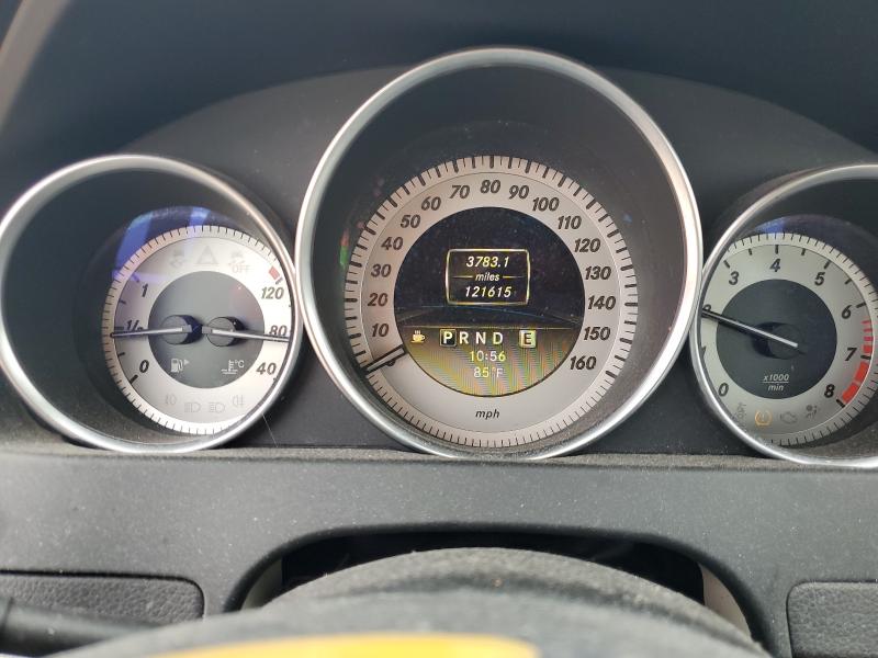 WDDGF8BB7CA621914 - 2012 MERCEDES-BENZ C 300 4MATIC BLUE photo 9