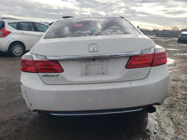 1HGCR2F82EA042507 - 2014 HONDA ACCORD EXL WHITE photo 6