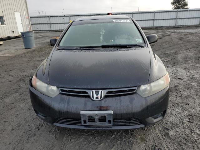 2HGFG12888H509020 - 2008 HONDA CIVIC EX BLACK photo 5