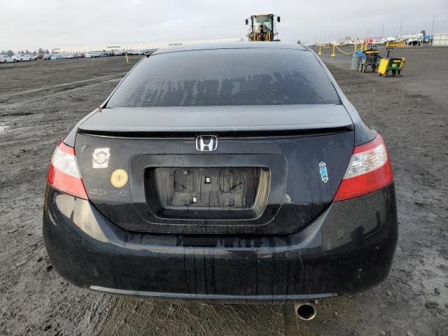 2HGFG12888H509020 - 2008 HONDA CIVIC EX BLACK photo 6