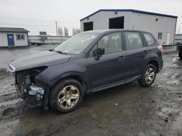 JF2SJAAC6EH514210 - 2014 SUBARU FORESTER 2.5I GRAY photo 1