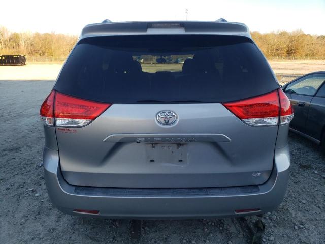 5TDKK3DC1CS260918 - 2012 TOYOTA SIENNA LE SILVER photo 6