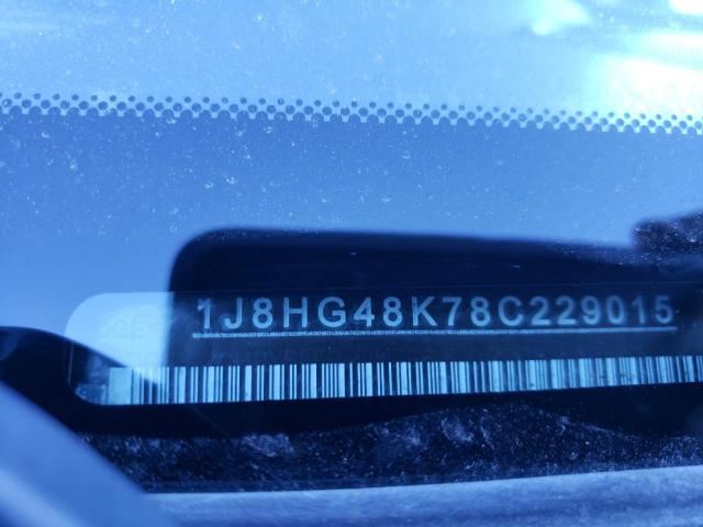 1J8HG48K78C229015 - 2008 JEEP COMMANDER SPORT ბურგუნდია ფოტო 13