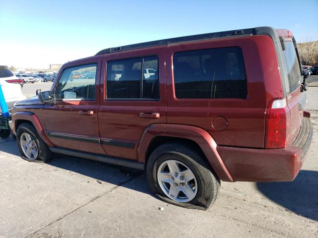 1J8HG48K78C229015 - 2008 JEEP COMMANDER SPORT BURGUNDY photo 2