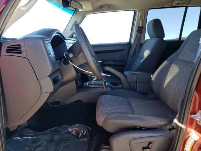 1J8HG48K78C229015 - 2008 JEEP COMMANDER SPORT ბურგუნდია ფოტო 7