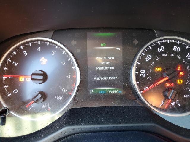 2T3W1RFV0MC157478 - 2021 TOYOTA RAV4 XLE BLACK photo 9