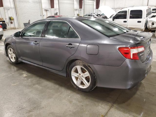 4T1BF1FK8CU107988 - 2012 TOYOTA CAMRY BASE GRAY photo 2