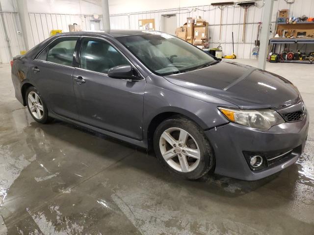 4T1BF1FK8CU107988 - 2012 TOYOTA CAMRY BASE GRAY photo 4
