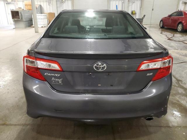 4T1BF1FK8CU107988 - 2012 TOYOTA CAMRY BASE GRAY photo 6