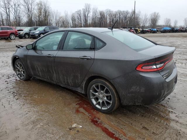 1C3CDFBB7GD564500 - 2016 DODGE DART SXT GRAY photo 2