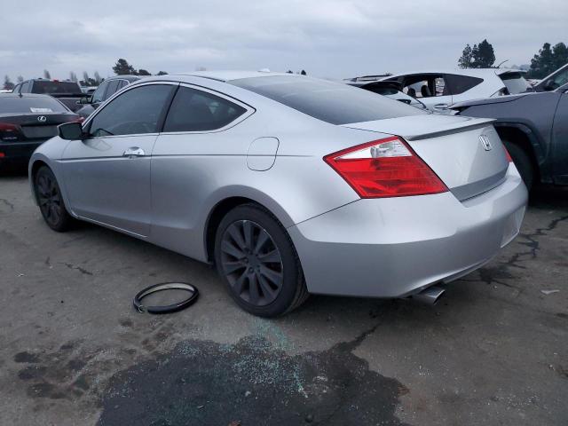 1HGCS22829A003223 - 2009 HONDA ACCORD EXL SILVER photo 2