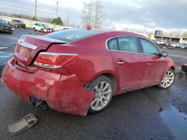 1G4GJ5E34DF292262 - 2013 BUICK LACROSSE TOURING RED photo 3