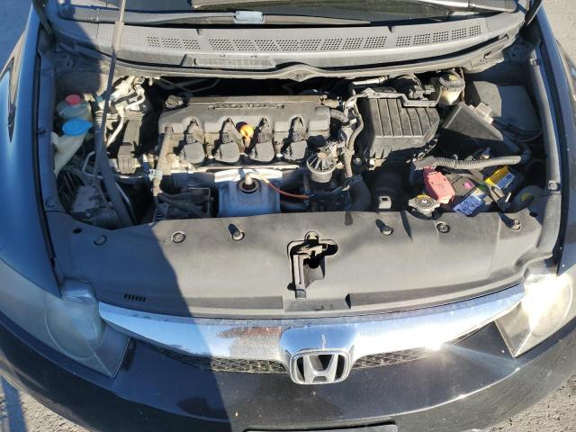 2HGFA1F92AH545165 - 2010 HONDA CIVIC EXL შავი ფოტო 11