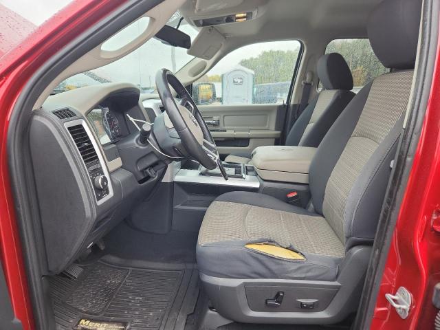 1D7RV1GT6AS240552 - 2010 DODGE RAM 1500 RED photo 7